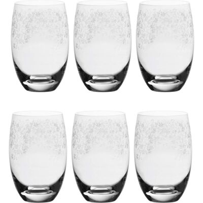 6x Leonardo Château, Verres, Transparent - Publicité 6x Leonardo Château, Verres, Transparent - Publicité