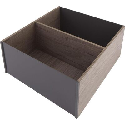 Blum Ambia-Line Cadre coulissant à l'anglaise Compartimentage intérieur 271x242x110mm Chêne Nebraska, Range-couverts, Marron - Publicité Blum Ambia-Line Cadre coulissant à l'anglaise Compartimentage intérieur 271x242x110mm Chêne Nebraska, Range-couverts, Marron - Publicité