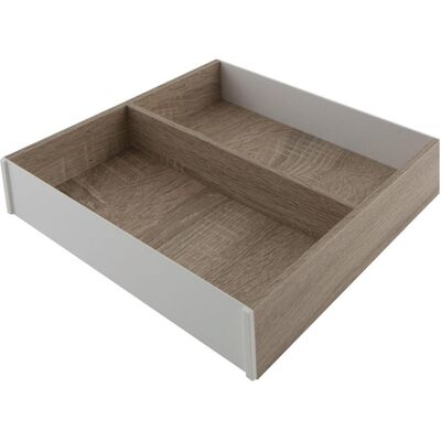 Blum Cadre de cuisine Ambia-Line Range-couverts 273x242x50mm, Bardolino chêne acier, Range-couverts, Marron - Publicité Blum Cadre de cuisine Ambia-Line Range-couverts 273x242x50mm, Bardolino chêne acier, Range-couverts, Marron - Publicité
