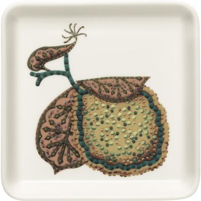 iittala Taika Sato Assiette carrée, Assiettes, Multicolore - Publicité iittala Taika Sato Assiette carrée, Assiettes, Multicolore - Publicité