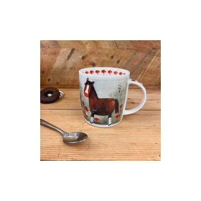 Alex Clark Art M56 Dolly Horse Becher, Tasse - Publicité Alex Clark Art M56 Dolly Horse Becher, Tasse - Publicité