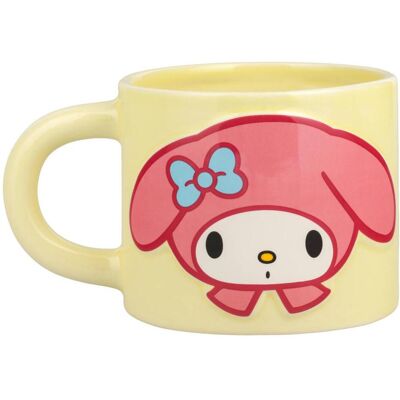 Paladone Products Paladone Tazza 3D Hello Kitty My Melody, Tasse, Jaune - Publicité Paladone Products Paladone Tazza 3D Hello Kitty My Melody, Tasse, Jaune - Publicité