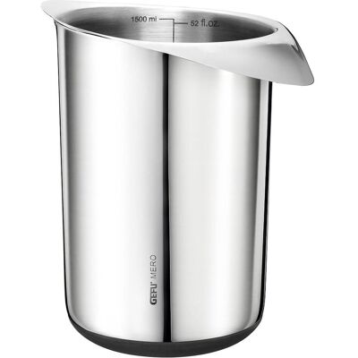GEFU Rührschüssle Mero, 1.5 L, Saladier + bol, Argent - Publicité GEFU Rührschüssle Mero, 1.5 L, Saladier + bol, Argent - Publicité
