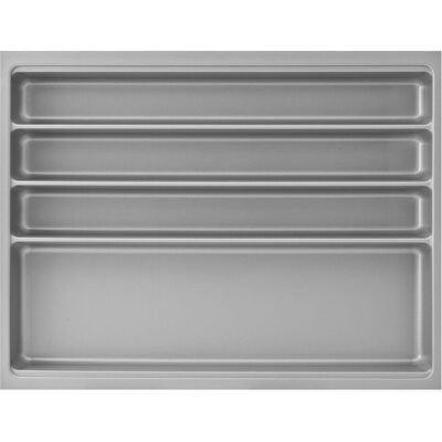 Agoform Range-couverts Scoop II 474x616x59mm, Range-couverts plastique argenté, Range-couverts, Argent - Publicité Agoform Range-couverts Scoop II 474x616x59mm, Range-couverts plastique argenté, Range-couverts, Argent - Publicité
