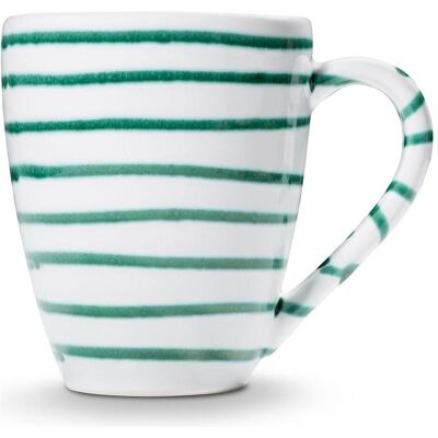 Gmundner Keramik Tasse Petit Déjeuner Vert Flammé - Mug - Publicité Gmundner Keramik Tasse Petit Déjeuner Vert Flammé - Mug - Publicité