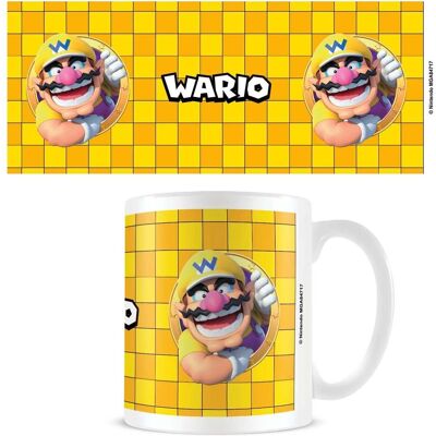 Pyramid Mug Super Mario Wario 3D Port - Blanc, Tasse, Blanc - Publicité Pyramid Mug Super Mario Wario 3D Port - Blanc, Tasse, Blanc - Publicité