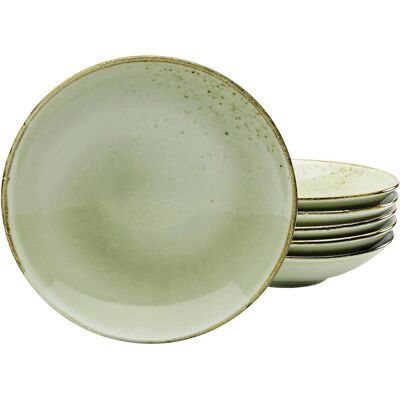 CreaTable Collection Nature, Assiettes, Gris - Publicité CreaTable Collection Nature, Assiettes, Gris - Publicité