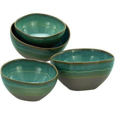 CREATABLE Basalt Bio, Ensemble de 4 Bols - Bowl Set - Publicité CREATABLE Basalt Bio, Ensemble de 4 Bols - Bowl Set - Publicité