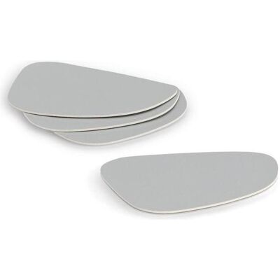 Zeller Present, Dessous de plat + sous-verre, Set Dessous de verre skaï 2-couleurs 4 pcs 10x12 cm (4x, Dessous de verre) - Publicité Zeller Present, Dessous de plat + sous-verre, Set Dessous de verre skaï 2-couleurs 4 pcs 10x12 cm (4x, Dessous de verre) - Publicité