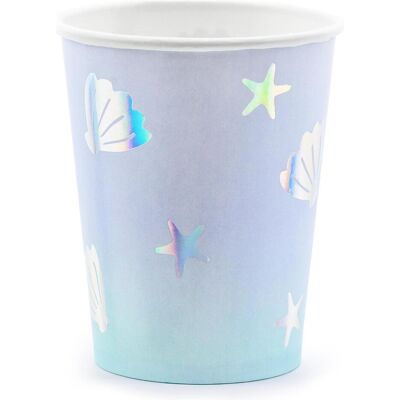 Partydeco, Vaisselle de pique-nique, Gobelet jetable Narval 220 ml, 6 pièces, bleu clair (6x) - Publicité Partydeco, Vaisselle de pique-nique, Gobelet jetable Narval 220 ml, 6 pièces, bleu clair (6x) - Publicité
