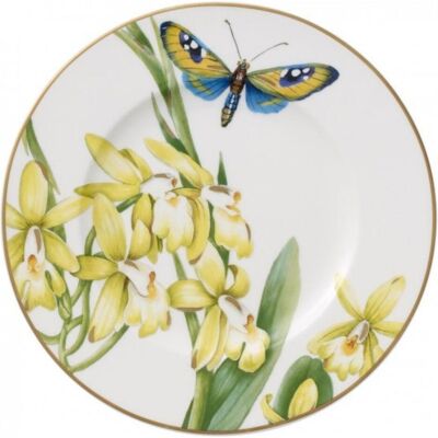 Villeroy & Boch Assiette à pain Amazonia Anmut, Assiettes, Blanc - Publicité Villeroy & Boch Assiette à pain Amazonia Anmut, Assiettes, Blanc - Publicité