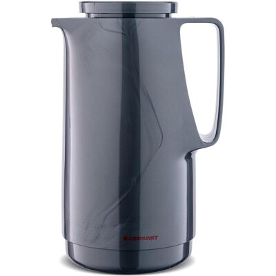 Rotpunkt Isolierkanne Maxima 1l titan, Carafe isotherme, Gris - Publicité Rotpunkt Isolierkanne Maxima 1l titan, Carafe isotherme, Gris - Publicité