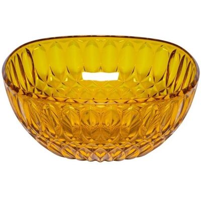 Guzzini 21 cm Schussel Vanity, 129721TE281, Saladier + bol, Jaune - Publicité Guzzini 21 cm Schussel Vanity, 129721TE281, Saladier + bol, Jaune - Publicité