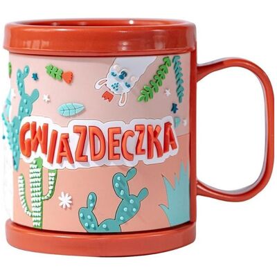 Be happy gifts, Vaisselle + couverts pour enfants, Tasse für ein Kind - 3D-Stern - Publicité Be happy gifts, Vaisselle + couverts pour enfants, Tasse für ein Kind - 3D-Stern - Publicité