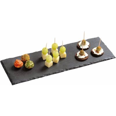 10x Kesper, Vaisselle de service, Assiette Buffet Ardoise L - Publicité 10x Kesper, Vaisselle de service, Assiette Buffet Ardoise L - Publicité