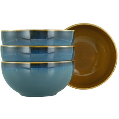 CreaTable Mallorca - Ensemble avec bol et assiette - Bleu - Publicité CreaTable Mallorca - Ensemble avec bol et assiette - Bleu - Publicité