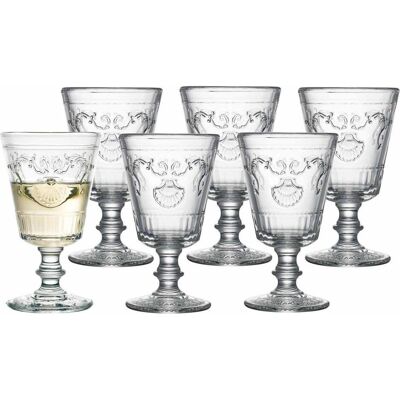 6x La Rochère Verre à vin Versailles 200 ml 13,4cm, Verres à vin, Transparent - Publicité 6x La Rochère Verre à vin Versailles 200 ml 13,4cm, Verres à vin, Transparent - Publicité