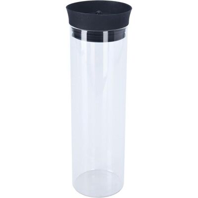 Stoneline Carafe en verre borosilicaté, 1 l, Conteneurs de service, Transparent - Publicité Stoneline Carafe en verre borosilicaté, 1 l, Conteneurs de service, Transparent - Publicité