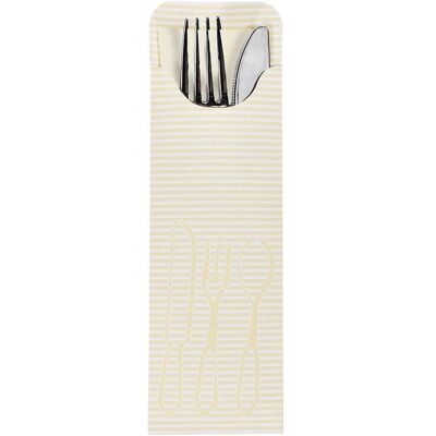 Papstar, Serviettes de table, Bestecktasche (100 pcs) - Publicité Papstar, Serviettes de table, Bestecktasche (100 pcs) - Publicité