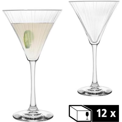 Verres à Martini Libbey - Linear 12 pcs - Verres à Cocktail - Publicité Verres à Martini Libbey - Linear 12 pcs - Verres à Cocktail - Publicité