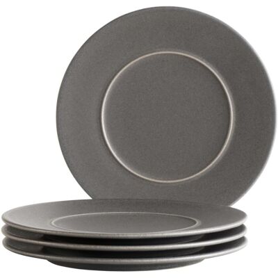 Ensemble de Assiettes à Dessert Mäser Unico - Céramique Scandinave, Résistant au Lave-Vaisselle - Publicité Ensemble de Assiettes à Dessert Mäser Unico - Céramique Scandinave, Résistant au Lave-Vaisselle - Publicité