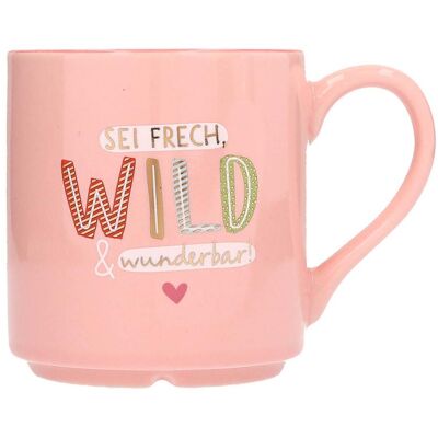 Magni DEPESCHE Lieblingsbecher Bsonders Motiv Nr. 43 Porzellan 300ml, Tasse, Multicolore - Publicité Magni DEPESCHE Lieblingsbecher Bsonders Motiv Nr. 43 Porzellan 300ml, Tasse, Multicolore - Publicité
