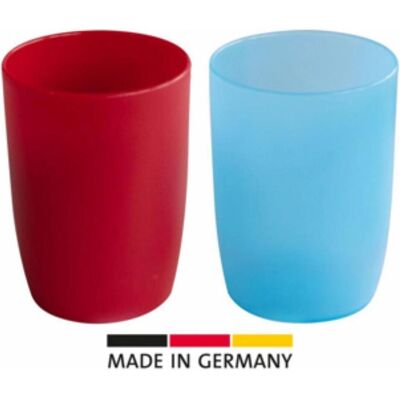 Westmark Trink- und Zahnputzbecher Beauty, Verres, Transparent - Publicité Westmark Trink- und Zahnputzbecher Beauty, Verres, Transparent - Publicité
