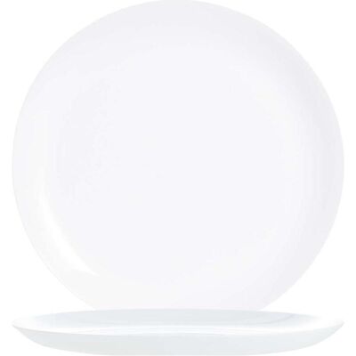 Arcocoroc Evolutions White Assiette de Service - Dinner Plate - Publicité Arcocoroc Evolutions White Assiette de Service - Dinner Plate - Publicité