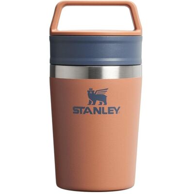 Stanley Café-To-Go Travel Mug, Tasse, Marron, Bleu - Publicité Stanley Café-To-Go Travel Mug, Tasse, Marron, Bleu - Publicité