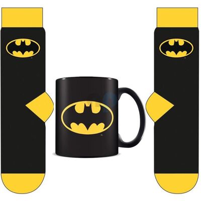 Pyramid DC Comics Set Tasse et chaussettes Batman, Tasse, Multicolore - Publicité Pyramid DC Comics Set Tasse et chaussettes Batman, Tasse, Multicolore - Publicité