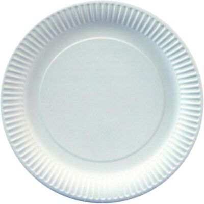 Papstar, Vaisselle de pique-nique, Assiette Vaisselle jetable pure Matériau : 100 % carton à base de fibres vierges Couleur : blanc (100x) - Publicité Papstar, Vaisselle de pique-nique, Assiette Vaisselle jetable pure Matériau : 100 % carton à base de fibres vierges Couleur : blanc (100x) - Publicité