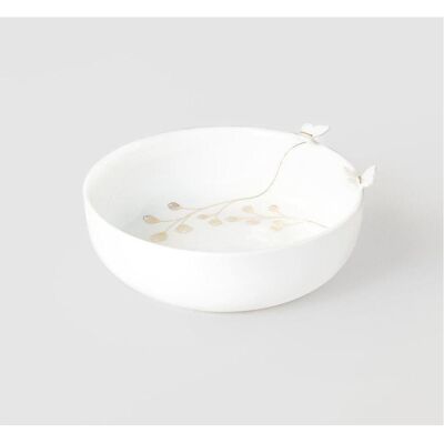 Raeder Porcelaine Plat Papillon - 14x4 cm - Décoration Élégante - Publicité Raeder Porcelaine Plat Papillon - 14x4 cm - Décoration Élégante - Publicité