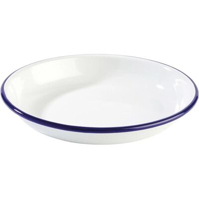 APS Assiette "ENAMELWARE, Assiettes, Blanc - Publicité APS Assiette "ENAMELWARE, Assiettes, Blanc - Publicité