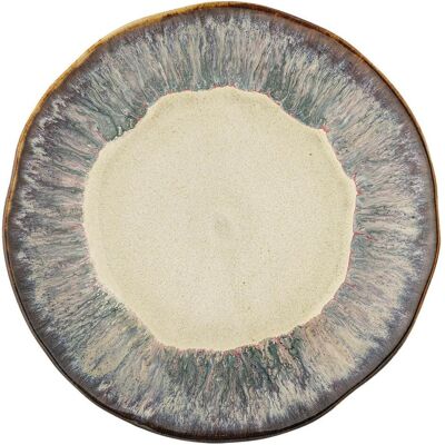 Bloomingville - Imogen Plate - Multi - Stoneware, Assiettes, Multicolore - Publicité Bloomingville - Imogen Plate - Multi - Stoneware, Assiettes, Multicolore - Publicité
