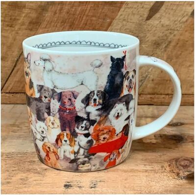 Alex Clark Art Tasse M37 Entzückende Hunde, Tasse, Multicolore - Publicité Alex Clark Art Tasse M37 Entzückende Hunde, Tasse, Multicolore - Publicité