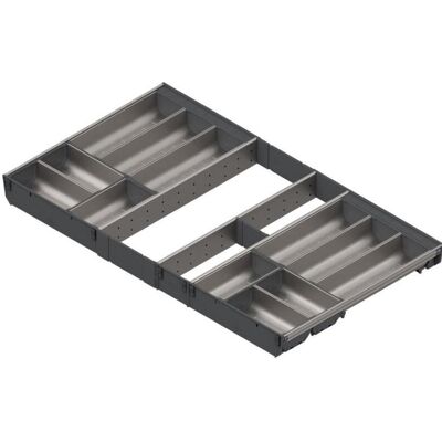 Blum Range-couverts ORGA-LINE TBX antaro Inox KB 900mm, Range-couverts, Gris - Publicité Blum Range-couverts ORGA-LINE TBX antaro Inox KB 900mm, Range-couverts, Gris - Publicité