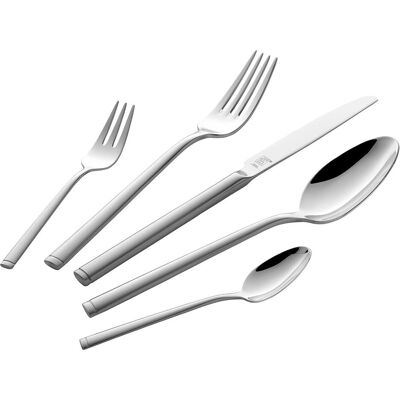 Zwilling Couverts SENSES 68 pièces acier inoxydable partiellement satiné - carton de couverts durable, Couverts, Gris, Argent - Publicité Zwilling Couverts SENSES 68 pièces acier inoxydable partiellement satiné - carton de couverts durable, Couverts, Gris, Argent - Publicité