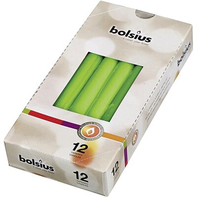 12x Bolsius, Bougie, Bougie pointue 24,5x2,4cm citron (1 pcs) - Publicité 12x Bolsius, Bougie, Bougie pointue 24,5x2,4cm citron (1 pcs) - Publicité