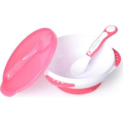 Homla, Vaisselle + couverts pour enfants, Kidsme bļoda ar piesūcekni vāciņu un termokarotīti Lavender no 9 mēn. 9832LA - Publicité Homla, Vaisselle + couverts pour enfants, Kidsme bļoda ar piesūcekni vāciņu un termokarotīti Lavender no 9 mēn. 9832LA - Publicité