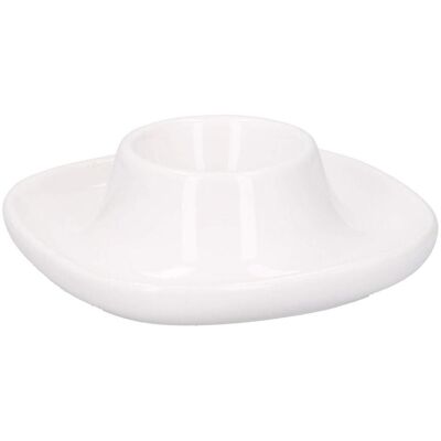alpina Egg cup 10x10x3cm, Coquetier, Blanc - Publicité alpina Egg cup 10x10x3cm, Coquetier, Blanc - Publicité