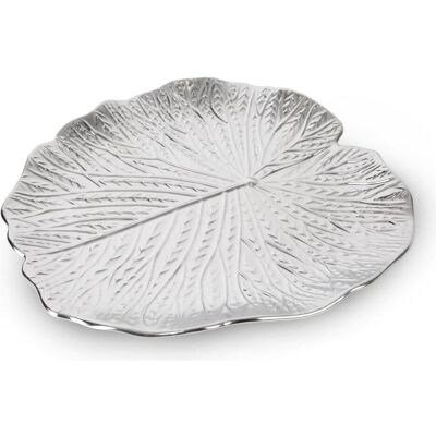 Eurofirany C / KALINA / PAT / 01 33X33X2 argent, Assiettes, Argent - Publicité Eurofirany C / KALINA / PAT / 01 33X33X2 argent, Assiettes, Argent - Publicité