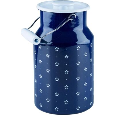 Riess pays dirndl, Pot à lait, Bleu - Publicité Riess pays dirndl, Pot à lait, Bleu - Publicité