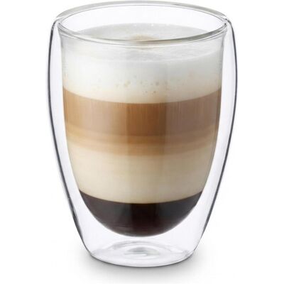 Relaxdays Tasses-latte-macchatio, Tasse, Transparent - Publicité Relaxdays Tasses-latte-macchatio, Tasse, Transparent - Publicité