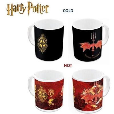 Stor HARRY POTTER - Mug Thermoréactif - 325ml, Tasse, Blanc, Noir - Publicité Stor HARRY POTTER - Mug Thermoréactif - 325ml, Tasse, Blanc, Noir - Publicité