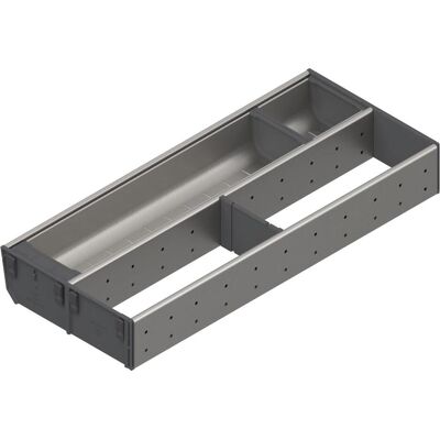 Blum Orga-Line Range-couverts Compartimentage Set ZSI.XXXKI2N, NL 500mm, gris, Range-couverts, Gris - Publicité Blum Orga-Line Range-couverts Compartimentage Set ZSI.XXXKI2N, NL 500mm, gris, Range-couverts, Gris - Publicité