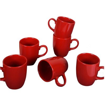 Hermia Sean, Tasse, Rouge - Publicité Hermia Sean, Tasse, Rouge - Publicité