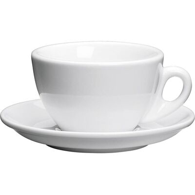 6x Cilio 215014 Tasse de cappuccino (e), Tasse, Blanc - Publicité 6x Cilio 215014 Tasse de cappuccino (e), Tasse, Blanc - Publicité