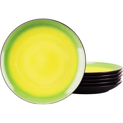 CreaTable Hot, Assiettes, Multicolore, Vert - Publicité CreaTable Hot, Assiettes, Multicolore, Vert - Publicité
