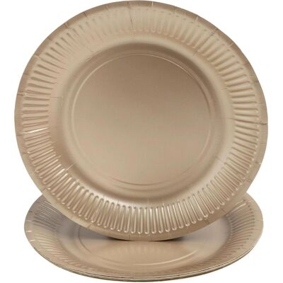 PROnappe, Nappe, 10 assiettes en carton Ø 23,0 cm (23 cm) - Publicité PROnappe, Nappe, 10 assiettes en carton Ø 23,0 cm (23 cm) - Publicité