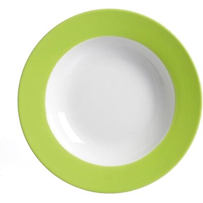 6x Flirt by R&B Assiette à soupe 'Doppio, Assiettes, Vert - Publicité 6x Flirt by R&B Assiette à soupe 'Doppio, Assiettes, Vert - Publicité